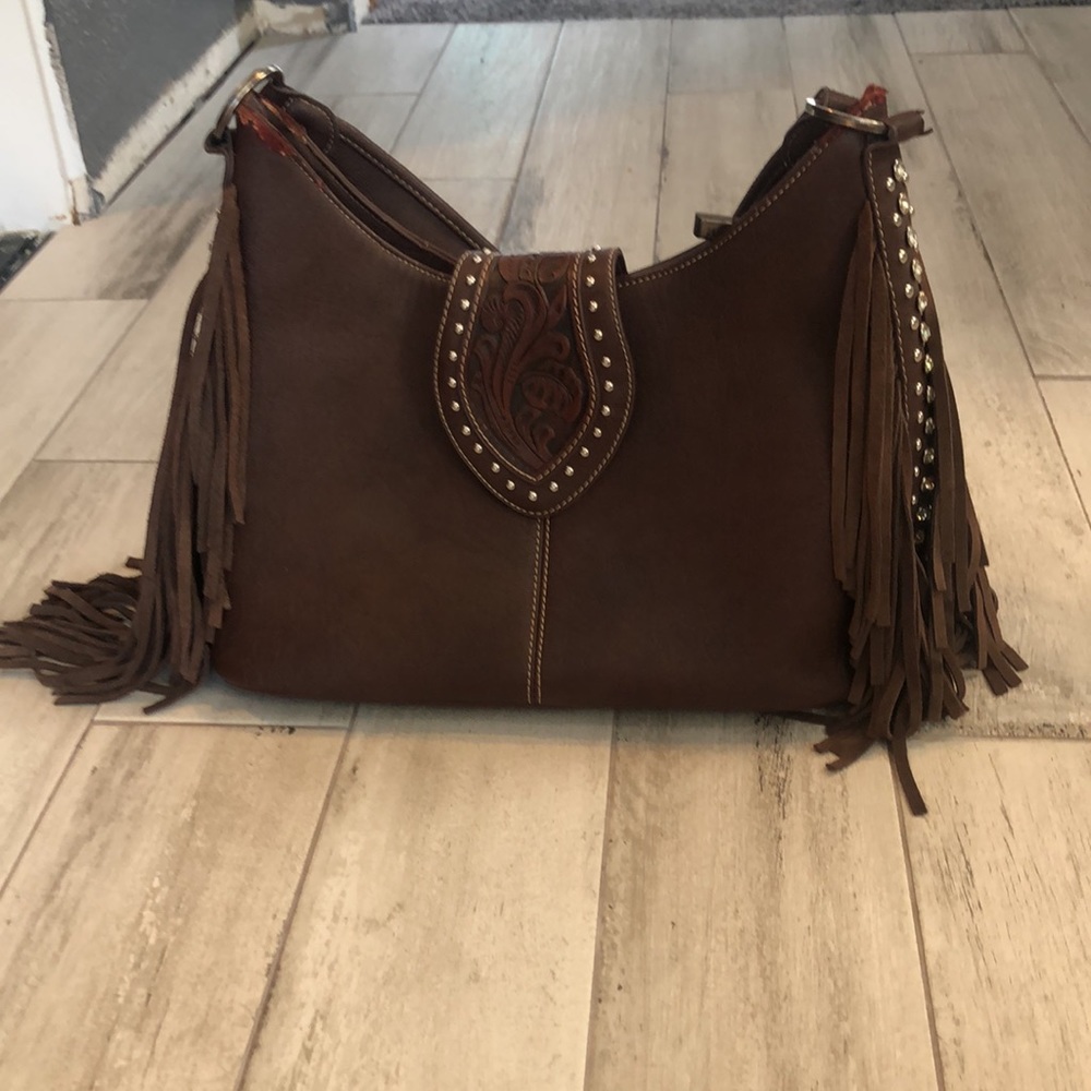 Trinity Ranch Fringe Purse